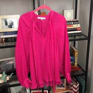 Vici pink blouse top